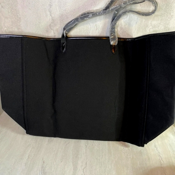 Victoria's Secret VS Black Multi-Colored Sequin Tote Bag NWT - Picture 2 of 6